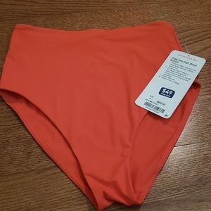 BNWT Deep Sea High Waist Lululemon Swim Bottom